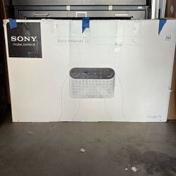 Sony Internet 46” TV  Excellent Condition In Box