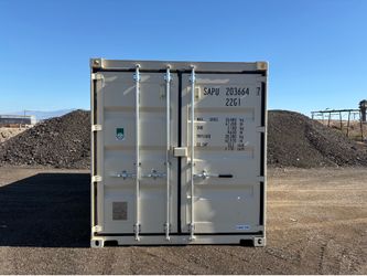 20 FOOT NEW 1-TRIP CONTAINER STD SHED,STORAGE,SHIPPING,CONEX