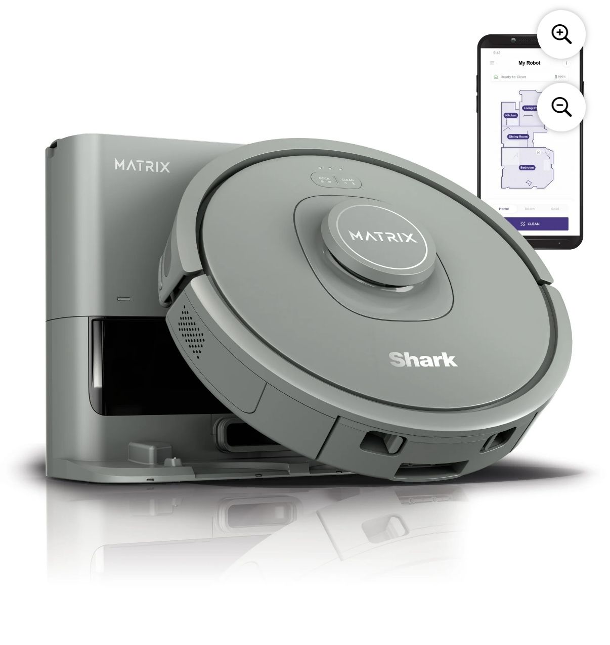 Shark Matrix Robot Vacuum, RV2300S - NEW