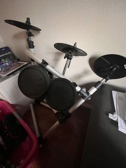 Simmons CPS-5 Electronic Drum Set – Cables & Drumsticks Included
