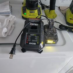 Ryobi 18V Battery 1.5Ah With Charger