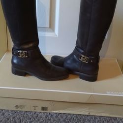 Botas Michael Kors Zize 6.5 Color Café