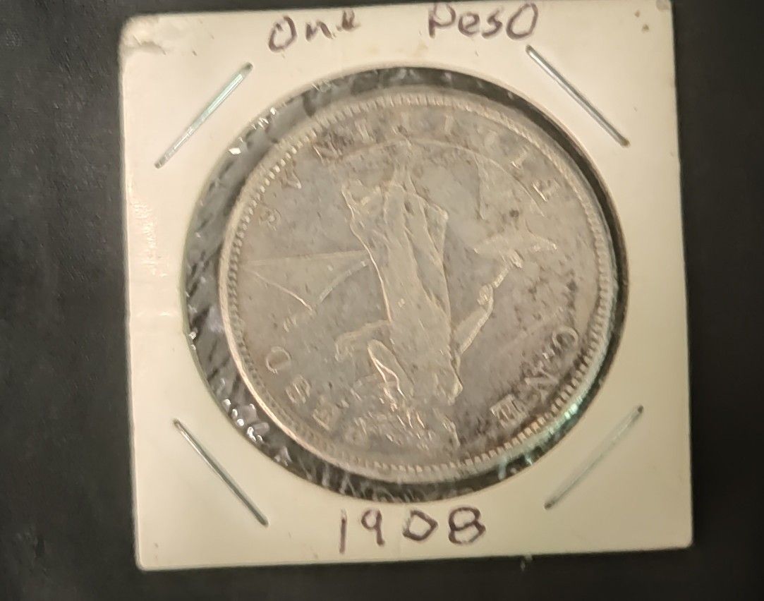 1908 One Peso