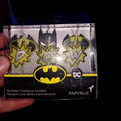 Batman Papyrus Birthday Candles