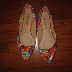Women Floral Flat. - Sz 9 