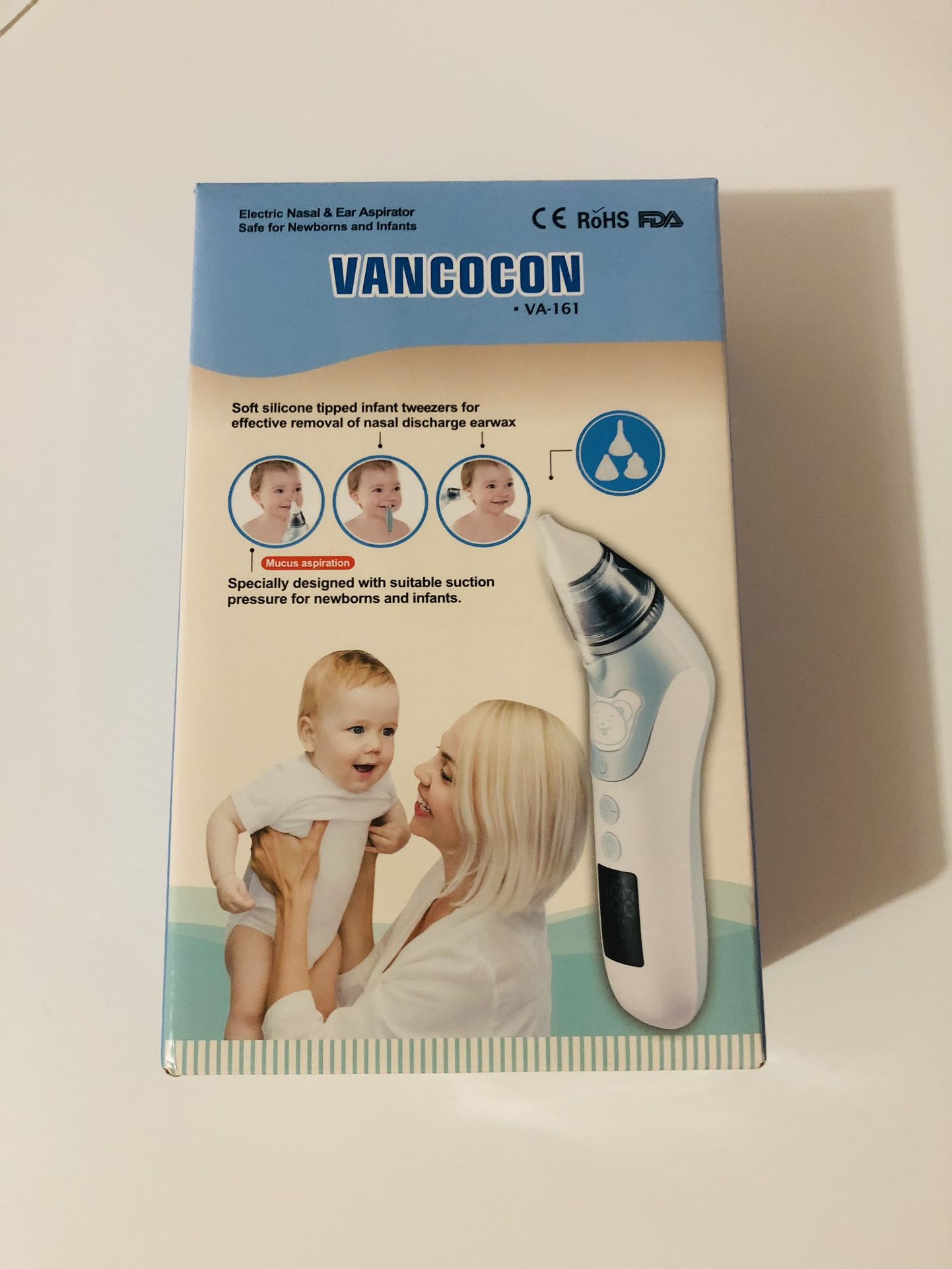 Vancocon Infant/toddler Electric Nasal & Ear Aspirator 
