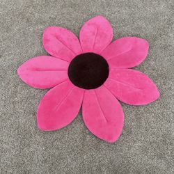 Blooming baby bath pink plush bath tub insert