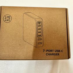 7 Port USB-C Charger
