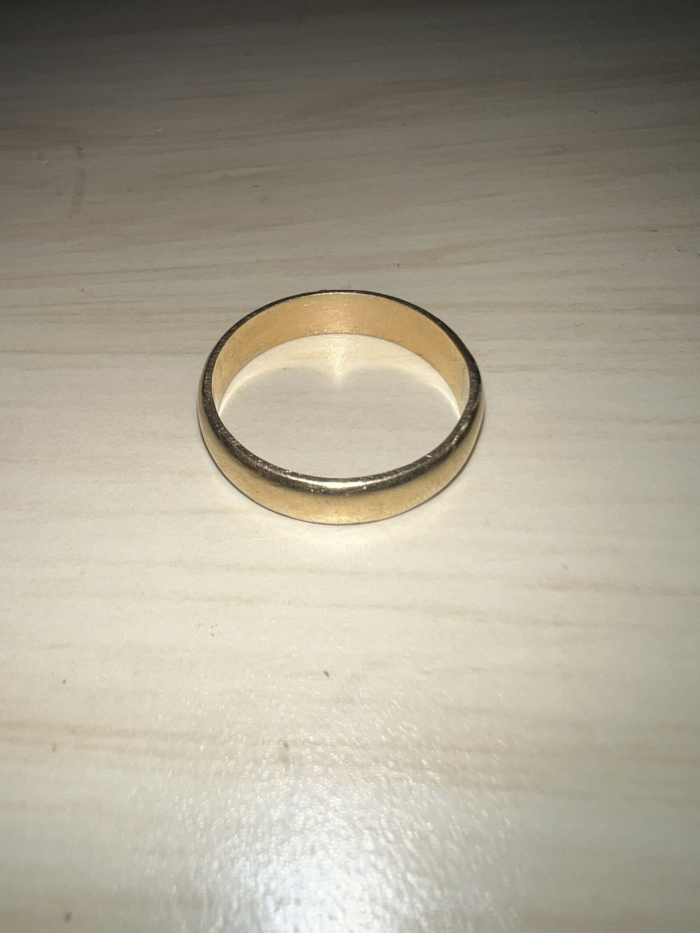 14k Yellow Gold Wedding Ring