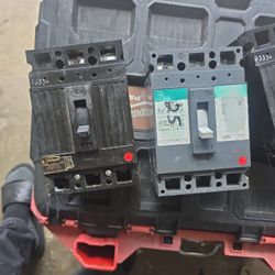 GE 480-VOLTS  BREAKERS