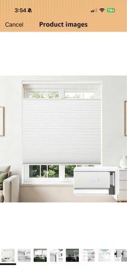 No drill blinds / window shade