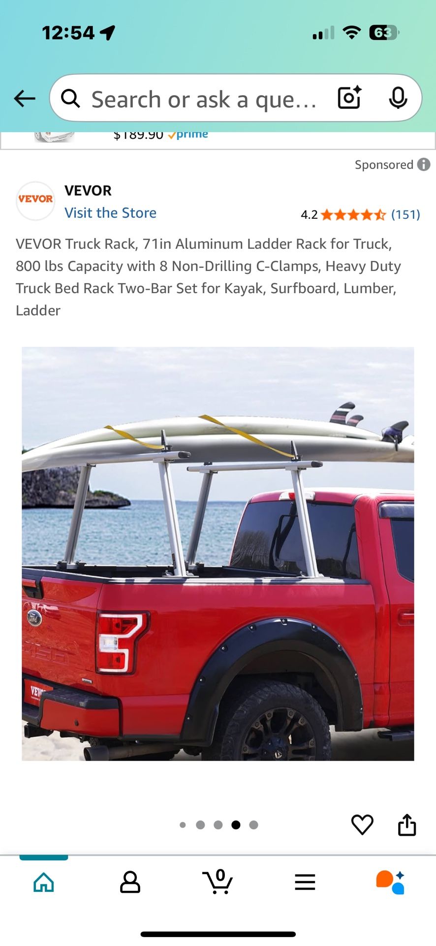 Pick Up Truck Rack