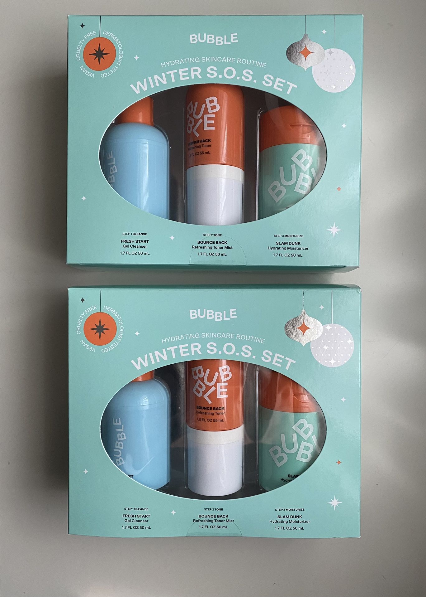Bubble Winter SOS skincare set