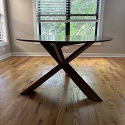 Crate And Barrel Apex Round Table
