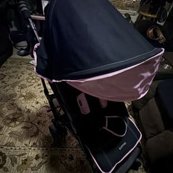 Summer Infant Stroller, Pink And Black
