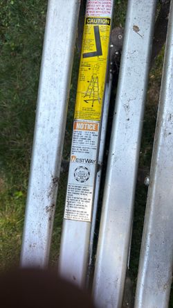 Westway adjustable ladder