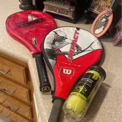 Tennis Rackets Lots To Choose From  At 16$ Each