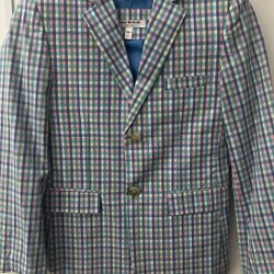 ISAAC MIZRAHI Boys' Plaid Blazer