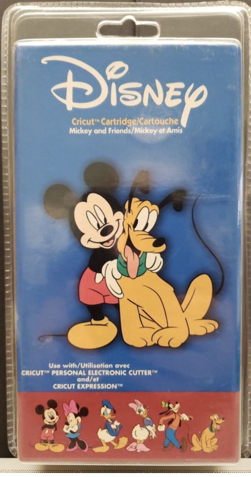 Cricut Disney Mickey & Friends Cartridge 