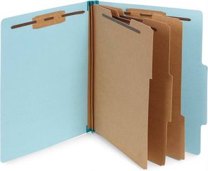 Blue Summit Supplies 10 File Classification Folders