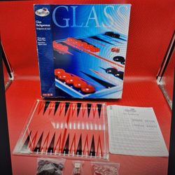 Glass Backgammon Game