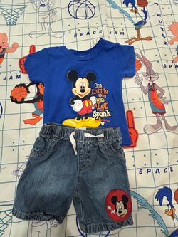 Mickey Mouse outfit