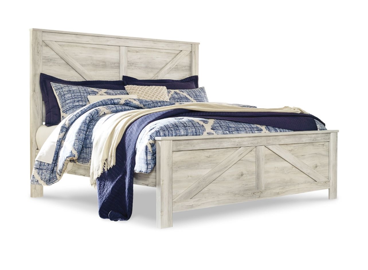 Bellaby King Crossbuck Panel Bed