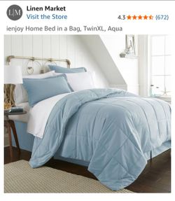 Twin XL Full comforter set