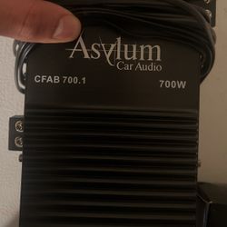 Asylum 700w Amplifier $150