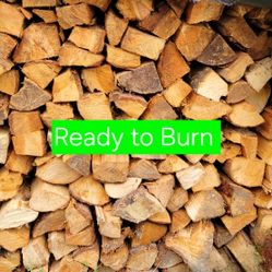 FIREWOOD  - Nice Dry Seasoned Firewood Quarter Half Cords 
