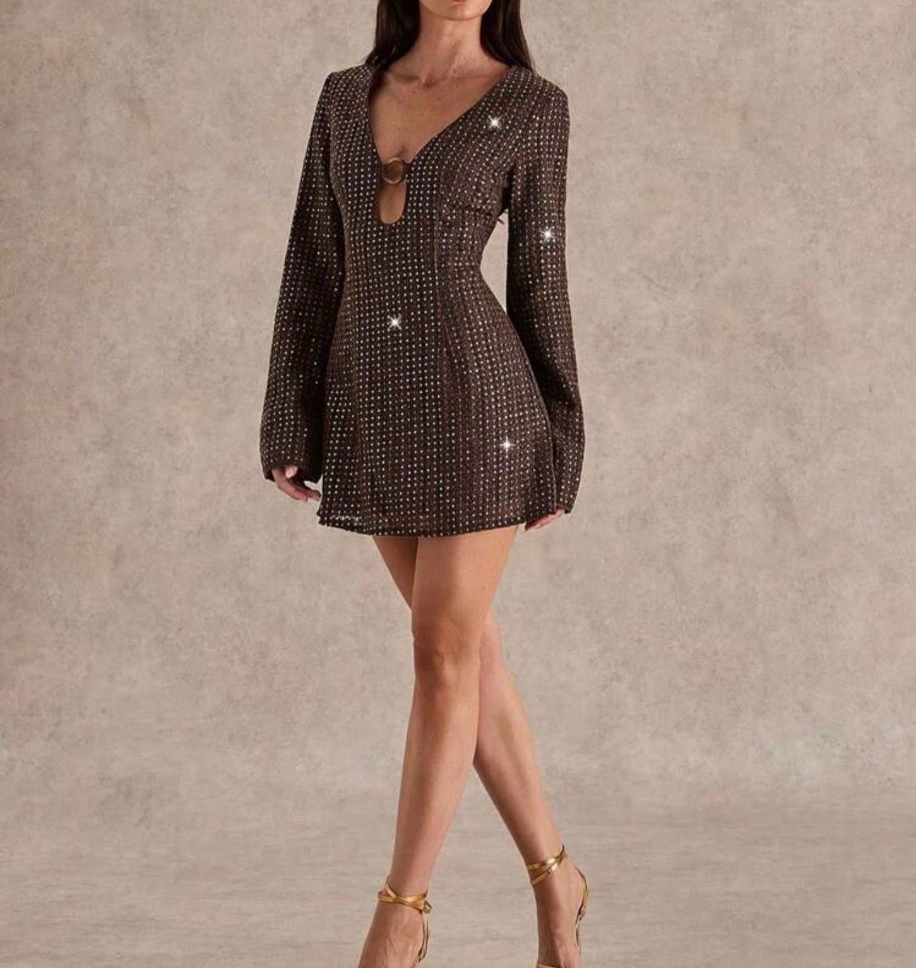 Brown dress