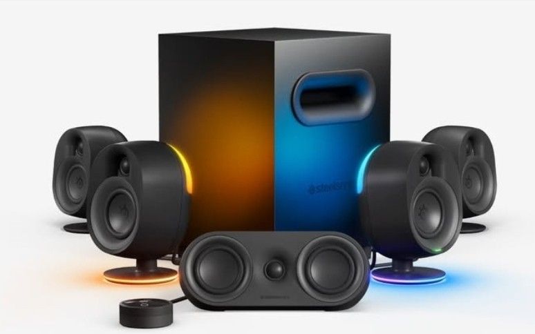 Steelseries Arena 9 5.1 Gaming Speaker System with Reactive Illumination