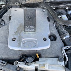 Infiniti G37 3.7L VQ37 AWD Engine Motor Assembly 2009 OEM