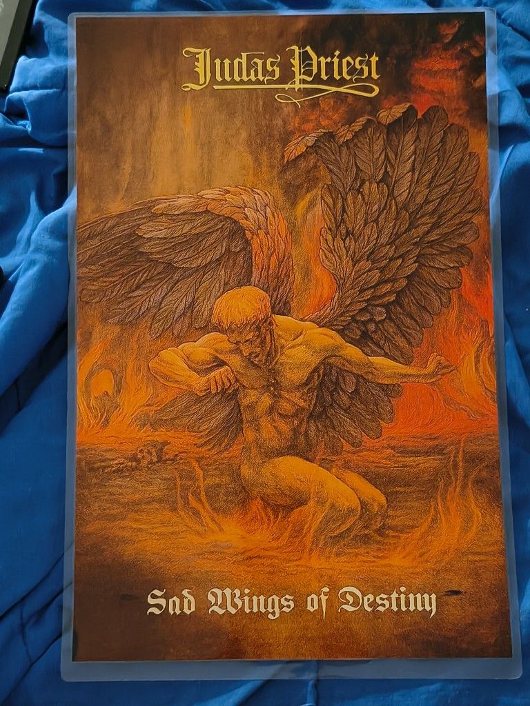Judas Priest Poster (11x17) Sad Wings Of Destiny