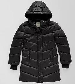 NEW Size XXS (4-5) Little Girls Insulated Winter Jacket Heavyweight Parka