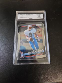 2025 Panni Prizm Archie Manning Gem Mint 10