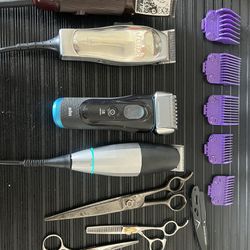 Barber Clippers And Shears