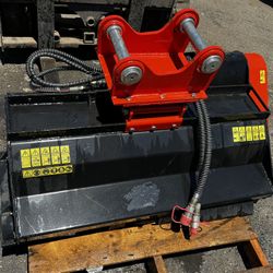 Excavator flail mower Attachment 45mm CAT 307 308