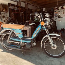 Vintage 1980s Peugeot Moped