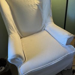 Large Cloth-covered Chair