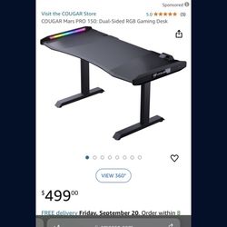 Gaming Desk Mars PRO 150