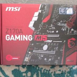 Z170a Gaming M5 Motherboard.
