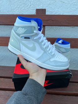 Jordan 1 Zoom Racer Blue Size 10.5M - Read Description