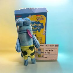 SpongeBob Bikini Bottom Buddies Flat Fish Plush