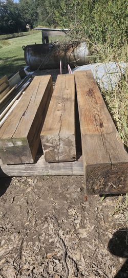 12 By 12 Cypress Post 8ft Long 