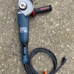 Bosch 5 In. 9.5 A Rat Tail Angle Grinder