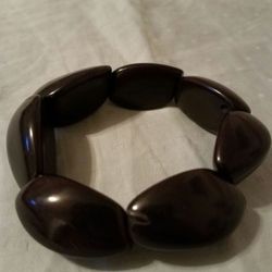 Black Women's Bracelet. Tagua jewelry From Ecuador.