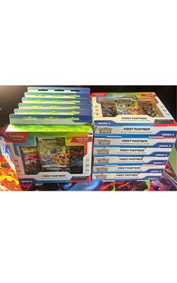 First Partner Illustration Collection (Series 3) lot of 12