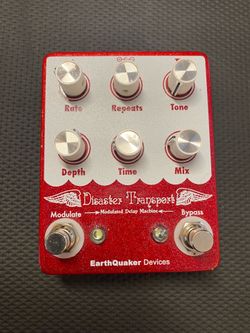 Earthquaker Devices Disaster Transport Delay Guitar Pedal
