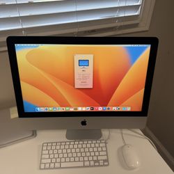 Apple 21.5” iMac 2017 2.3ghz Core i5 8gb RAM 1TB HDD macOS Ventura 